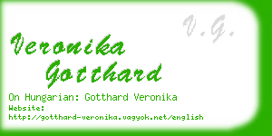 veronika gotthard business card